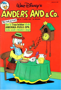 Cover Thumbnail for Anders And & Co. (Egmont, 1949 series) #14/1978