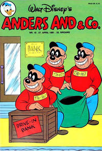 Cover Thumbnail for Anders And & Co. (Egmont, 1949 series) #18/1981