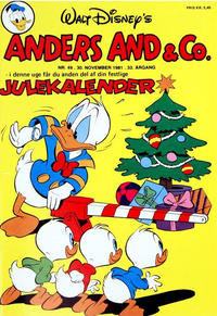 Cover Thumbnail for Anders And & Co. (Egmont, 1949 series) #49/1981