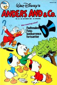 Cover Thumbnail for Anders And & Co. (Egmont, 1949 series) #44/1981