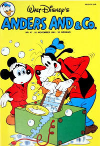 Cover Thumbnail for Anders And & Co. (Egmont, 1949 series) #47/1981