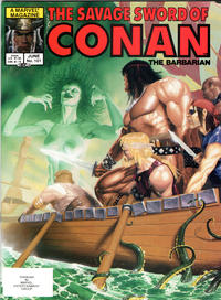 Cover for The Savage Sword of Conan (Marvel, 1974 series) #101 [Direct]