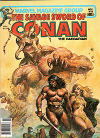 Cover for The Savage Sword of Conan (Marvel, 1974 series) #70 [Newsstand]
