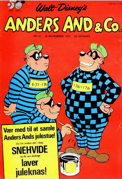 Cover for Anders And & Co. (Egmont, 1949 series) #47/1973