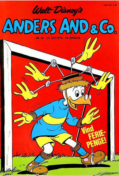Cover for Anders And & Co. (Egmont, 1949 series) #30/1974