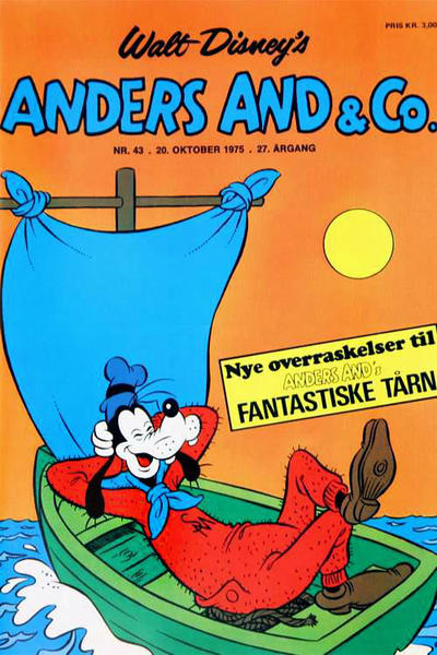 Cover for Anders And & Co. (Egmont, 1949 series) #43/1975