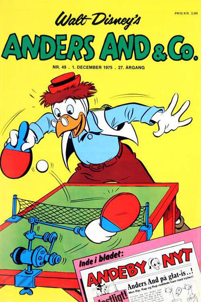 Cover for Anders And & Co. (Egmont, 1949 series) #49/1975