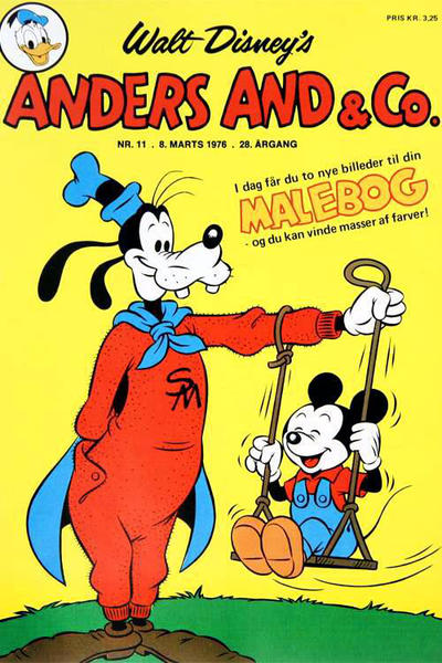 Cover for Anders And & Co. (Egmont, 1949 series) #11/1976
