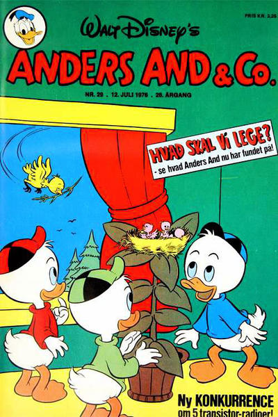 Cover for Anders And & Co. (Egmont, 1949 series) #29/1976