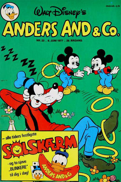 Cover for Anders And & Co. (Egmont, 1949 series) #23/1977