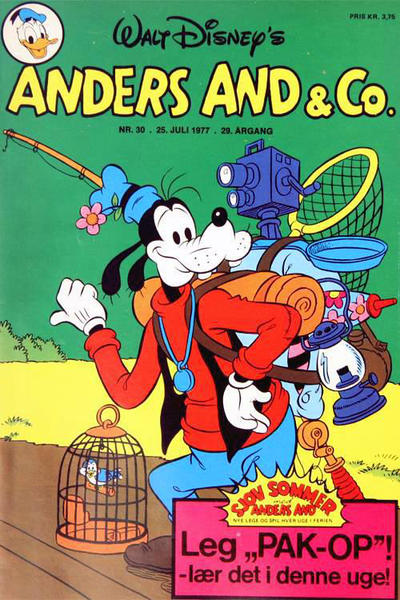 Cover for Anders And & Co. (Egmont, 1949 series) #30/1977