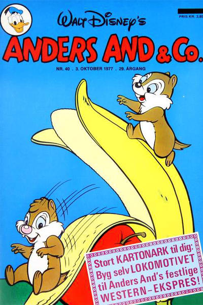 Cover for Anders And & Co. (Egmont, 1949 series) #40/1977