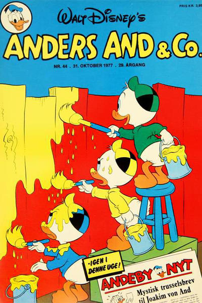 Cover for Anders And & Co. (Egmont, 1949 series) #44/1977