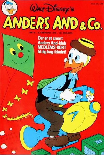 Cover for Anders And & Co. (Egmont, 1949 series) #6/1978