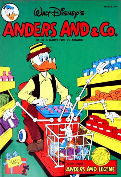 Cover for Anders And & Co. (Egmont, 1949 series) #10/1979