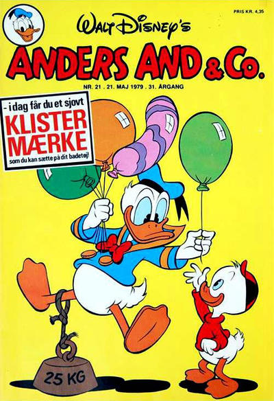 Cover for Anders And & Co. (Egmont, 1949 series) #21/1979