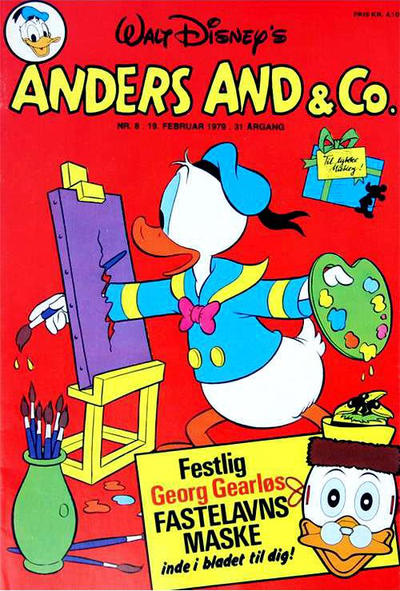 Cover for Anders And & Co. (Egmont, 1949 series) #8/1979