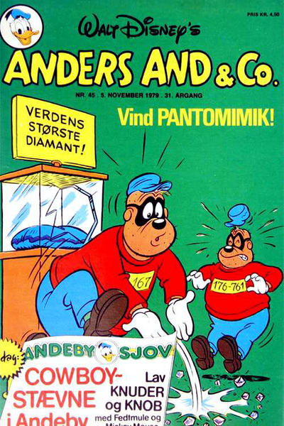 Cover for Anders And & Co. (Egmont, 1949 series) #45/1979