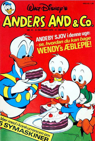 Cover for Anders And & Co. (Egmont, 1949 series) #41/1979