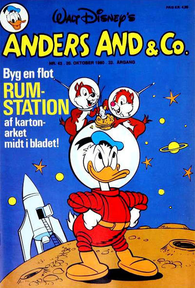Cover for Anders And & Co. (Egmont, 1949 series) #43/1980