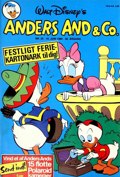 Cover for Anders And & Co. (Egmont, 1949 series) #25/1980