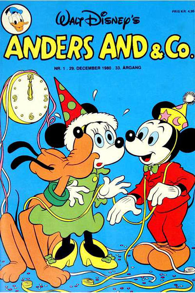 Cover for Anders And & Co. (Egmont, 1949 series) #1/1981
