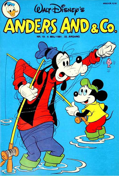 Cover for Anders And & Co. (Egmont, 1949 series) #19/1981