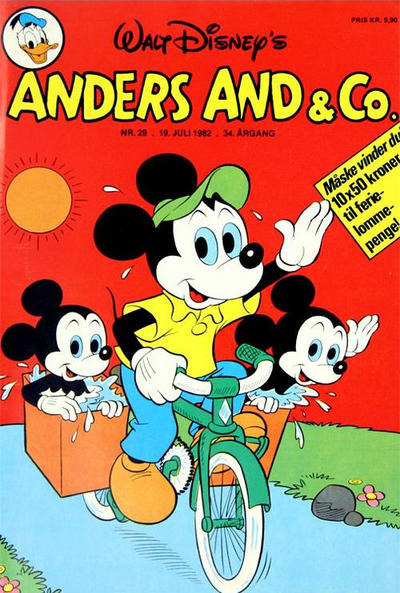 Cover for Anders And & Co. (Egmont, 1949 series) #29/1982