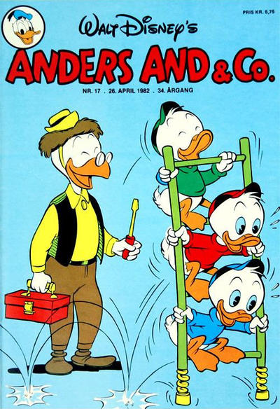 Cover for Anders And & Co. (Egmont, 1949 series) #17/1982