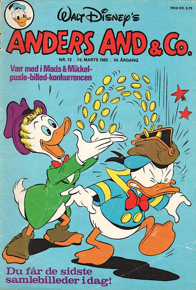Cover for Anders And & Co. (Egmont, 1949 series) #13/1982