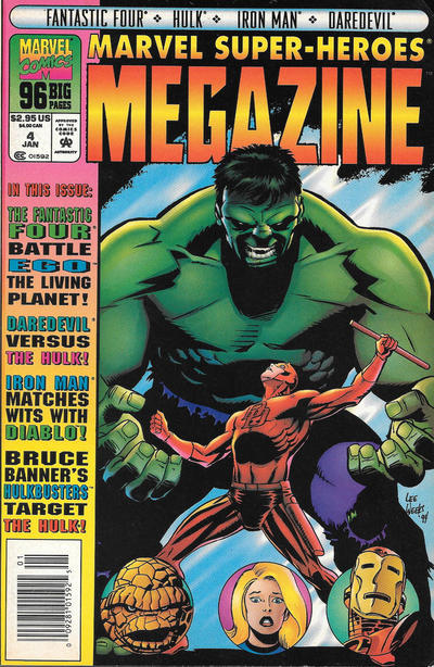 Cover for Marvel Super-Heroes Megazine (Marvel, 1994 series) #4 [Newsstand]