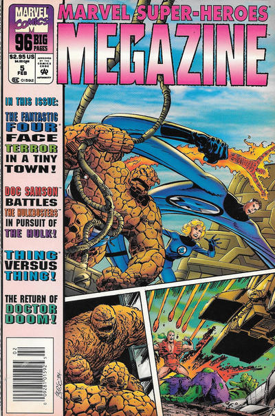Cover for Marvel Super-Heroes Megazine (Marvel, 1994 series) #5 [Newsstand]