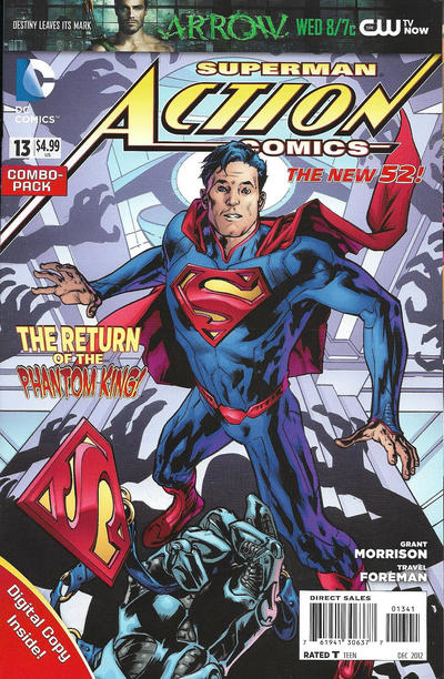 Cover for Action Comics (DC, 2011 series) #13 [Combo-Pack]