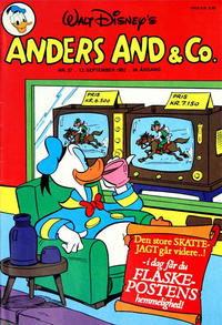 Cover Thumbnail for Anders And & Co. (Egmont, 1949 series) #37/1982