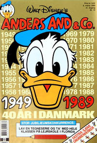 Cover Thumbnail for Anders And & Co. (Egmont, 1949 series) #10/1989
