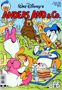 Cover Thumbnail for Anders And & Co. (Egmont, 1949 series) #33/1989