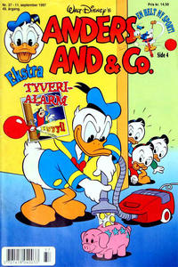 Cover Thumbnail for Anders And & Co. (Egmont, 1949 series) #37/1997