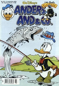 Cover Thumbnail for Anders And & Co. (Egmont, 1949 series) #36/2001