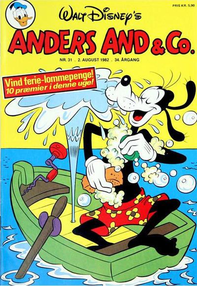 Cover for Anders And & Co. (Egmont, 1949 series) #31/1982
