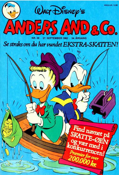Cover for Anders And & Co. (Egmont, 1949 series) #39/1982