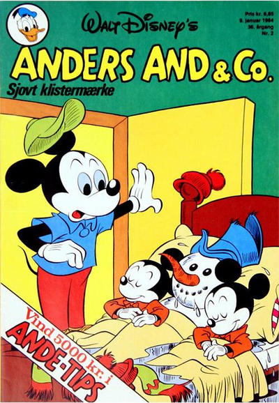 Cover for Anders And & Co. (Egmont, 1949 series) #2/1984