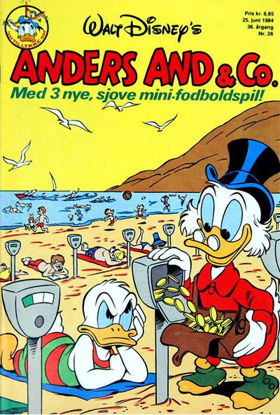 Cover for Anders And & Co. (Egmont, 1949 series) #26/1984