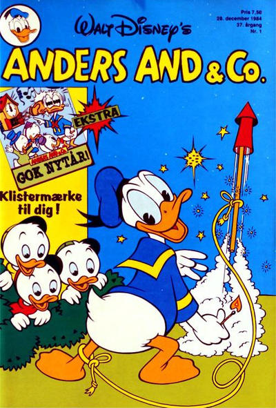 Cover for Anders And & Co. (Egmont, 1949 series) #1/1985