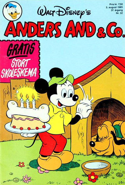 Cover for Anders And & Co. (Egmont, 1949 series) #32/1985