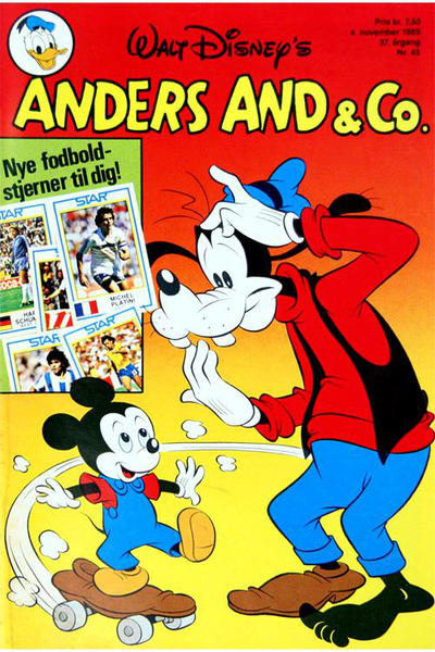 Cover for Anders And & Co. (Egmont, 1949 series) #45/1985