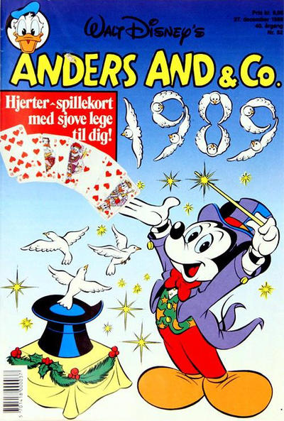 Cover for Anders And & Co. (Egmont, 1949 series) #52/1988