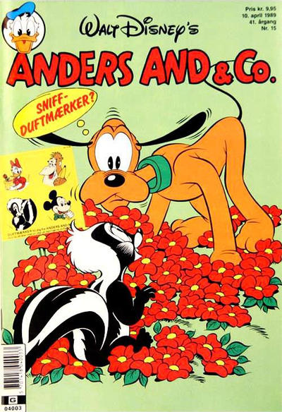 Cover for Anders And & Co. (Egmont, 1949 series) #15/1989