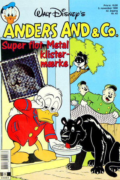 Cover for Anders And & Co. (Egmont, 1949 series) #45/1990