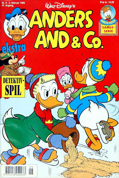 Cover for Anders And & Co. (Egmont, 1949 series) #5/1995