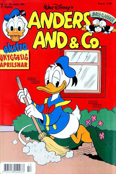 Cover for Anders And & Co. (Egmont, 1949 series) #13/1995